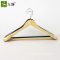 swivel hook  natural wooden  hotel clothes hanger